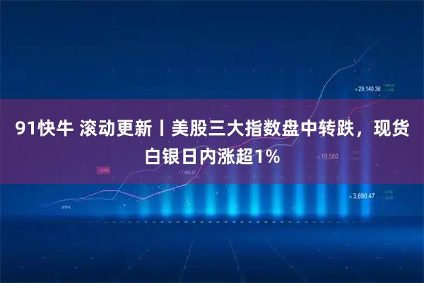 91快牛 滚动更新丨美股三大指数盘中转跌，现货白银日内涨超1%